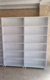قفسه، کتابخانه، ویترین