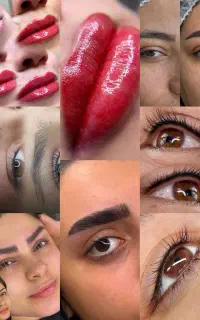 آموزش،ارایش دائم،کاشت ناخن،پیرسینگ