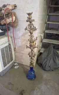 قلیون برنجی 160 سانتی