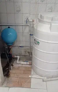 تاسیسات لوله کشی اب نصب پمپ ومنبع آبگرمکن شیرآلات