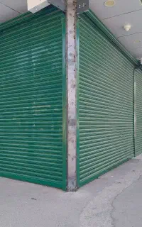 کرکره برقی های  با رنگ دکورال کوره ی طرح چوب