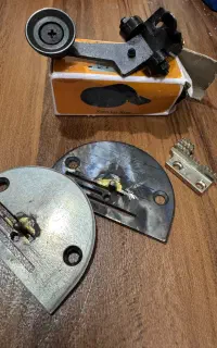 پایه غلطک صندل دوزی به همراه صفحه