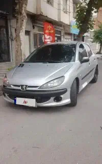 پژو 206 مدل 87 تمیز مرتب