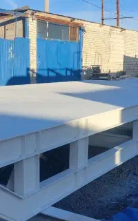 ساخت سازه فلزی رنگ و سند بلاست و برش قطعات