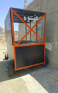 دکه فلافلی چرخ داره سیار