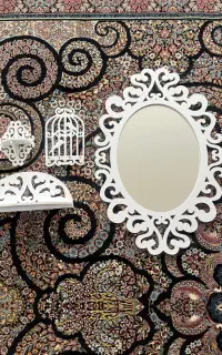 ست شلف و آیینه و جاکلیدی