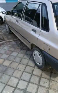 پراید ۱۴۱ بکر بدون رنگ  مدل ۸۷دو گانه شرکتی