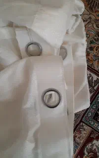 پرده حریر پتینه ای