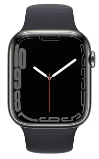 اپل واچ سری ۷ مشکی باتری 82 سایز 45mm