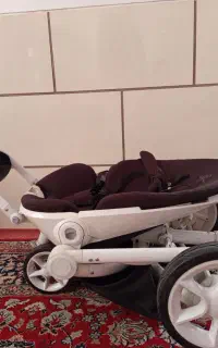 کالسکه حرفه ای کویینی-صندلی ماشین-کریر