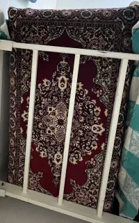 ۴ عدد پشتی سنتی زرشکی مخمل