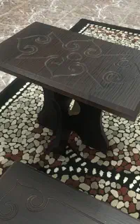 میز جلو مبلی به همراه 4 عدد عسلی