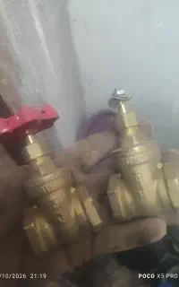 شیر فلکه برنجی اصلی