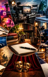«سناریونویس حرفه‌ای اینستاگرام و یوتیوب»
