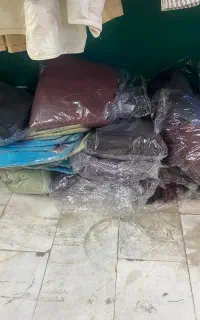 تعدادی مقنعه رنگی