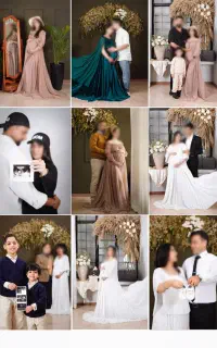 اتلیه عکاسی بارداری کودک خانوادگی نوزاد زوج