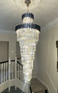 لوستر دوبلکس و بلند ارتفاع 3 متر