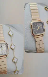 ساعت نایدو طلایی