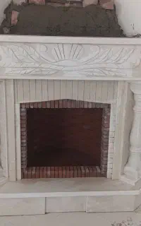 شومینه سنگی کباب پز