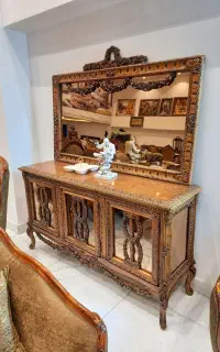 آیینه کنسول ریسه ای