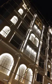 برقکارصنعتی ساختمان لاین نوری نماآیفون اتصالی کولر