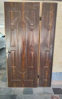 درب چوبی