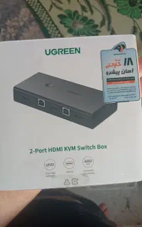 سوییچ kvmدو پورت اصلی با گرانتی