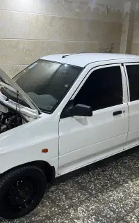 پراید ۱۳۱ مدل ۹۸ سفید