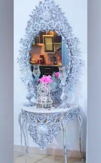 آینه و شمعدان