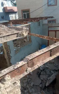 تخریب ساختمان اسفالت کنی