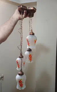 لوستر / آویز ۴ شعله