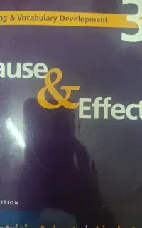 کتاب زبان cause and effect