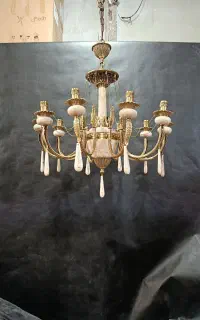 لوستر سنگی حلما لایت