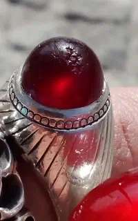 انگشتر کلکسیونی حاج حسین جدی