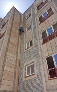 پیچ ورولپلاک نمای ساختمان