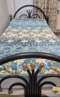 تخت فرفورژه وتشک یک نفره