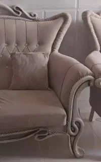 مبل 7 نفره کلاسیک پارچه تٌرک