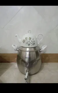 قوری و کتری شیردار