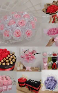 گل روبانی و پیپ پاکنی