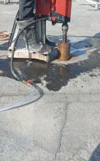 کرگیری مقاوم سازی کاشت میلگرد ژاکت بتنی frp