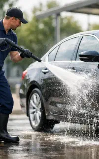 کارگر کارواش