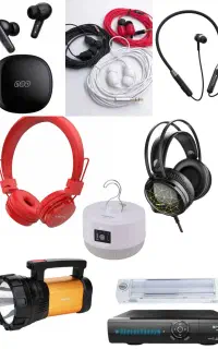 تعمیرات هدفون هندزفری چراغ قوه پاوربانک و...