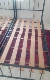 تخت خواب تک نفره فلزی