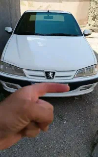 پژو پارس سفید مدل ۸۷