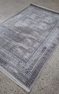 فرش پریوش نقره ای
