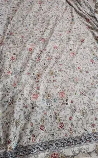 روفرشی دورکش دار یا کاور فرش مخمل شنل ترک ۹متری