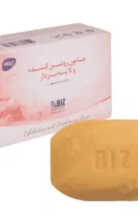 صابون روشن کننده و لایه بردار بیز/مناسب انواع پوست