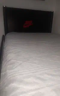 تخته دو طبقه فلزی نوجوان یک عدد تشک