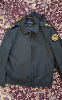 کاپشن و لباس کار و پوتین پلیسی