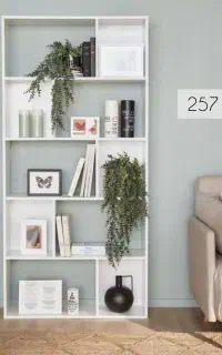 قفسه و کتابخانه‌های تمام MDF شیک و ژورنالی کد 101